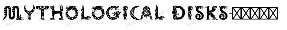 Mythological Disks字体转换
